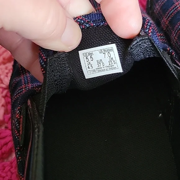 Plaid platform vans - Picture 7 of 9